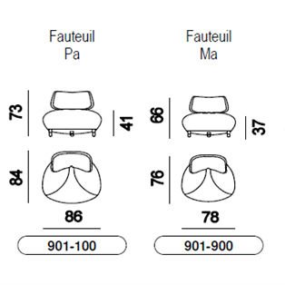 Leolux Pallone Ma fauteuil