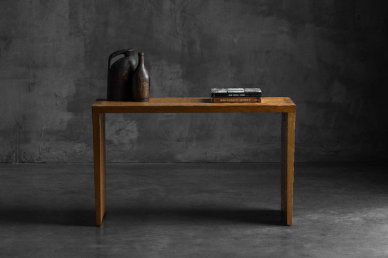 Image 1 of Consola de roble tallada a mano, Francia, principios del siglo XXI