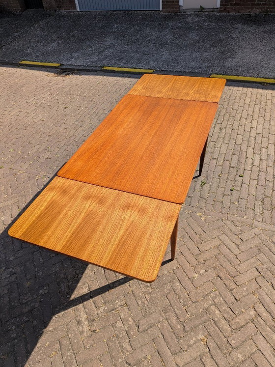 Image 1 of Vintage Danish Teak Dining Table – Extendable – 1960s Mid-Century