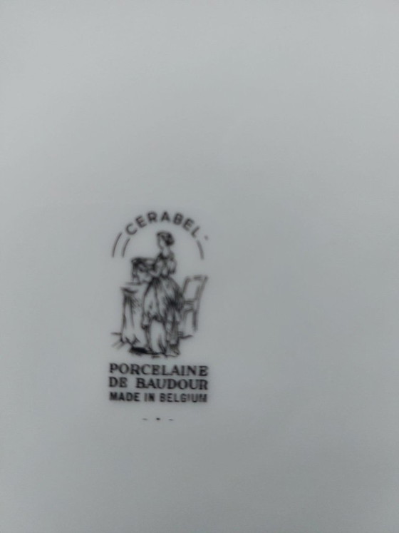 Cerabel Porcelaine De Baudour Tafel- und Kaffeeservice – Geschirr (photo 3 of 5)
