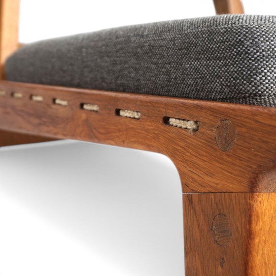 Image 1 of Silla de caza con otomana de Heinz Heger para PGH Erzgebirgisches Kunsthandwerk, 1960