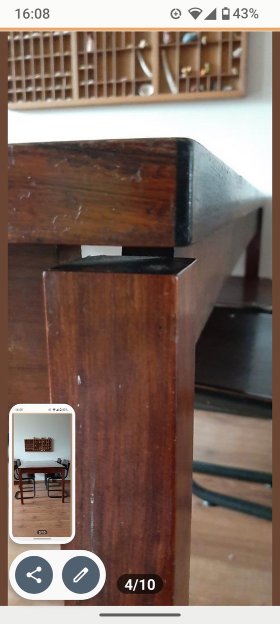 Image 1 of Belle table à manger en palissandre