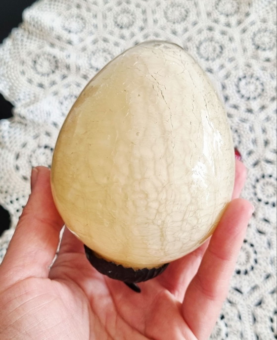 Ornements vintage pour sapin de Noël, Objets déco, Métal, Verre, Crème (photo 6 sur 14)
