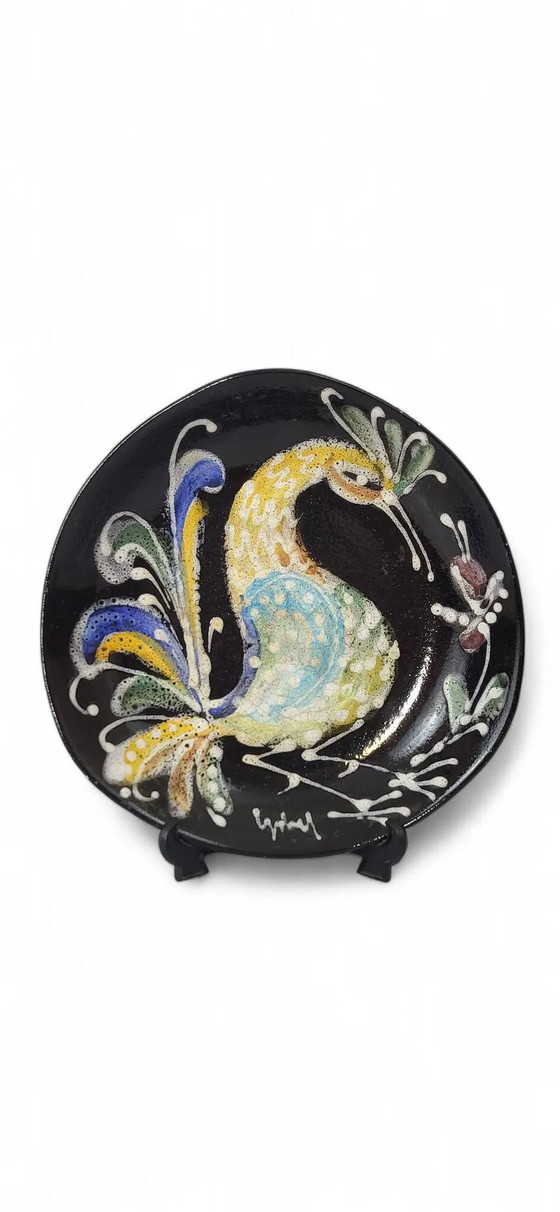 Plat de service en céramique – Vaisselle, Porcelain, Ceramic, Vintage (photo 6 of 6)