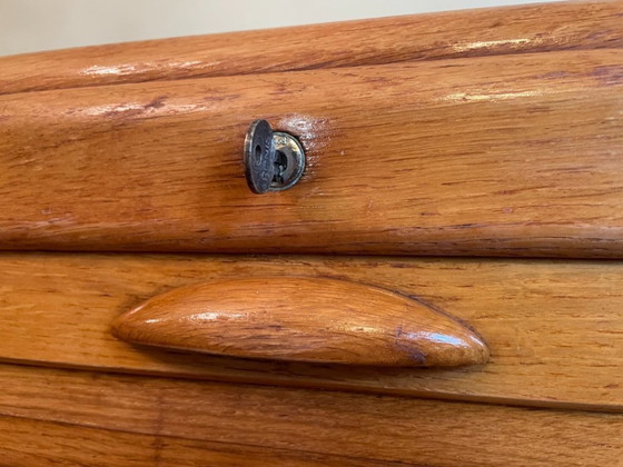 Image 1 of Archivador con persiana Armario de música 1950s Francés