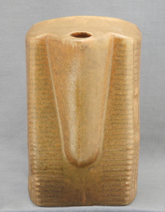 Brocca Vintage Mid Century Stile Bauhaus Barware C1950 Francia, Stoviglie, Ceramica, Giallo (foto 7 di 9)