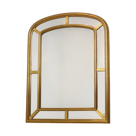 Image 1 of Hollywood Regency Gouden Spiegel Deknudt