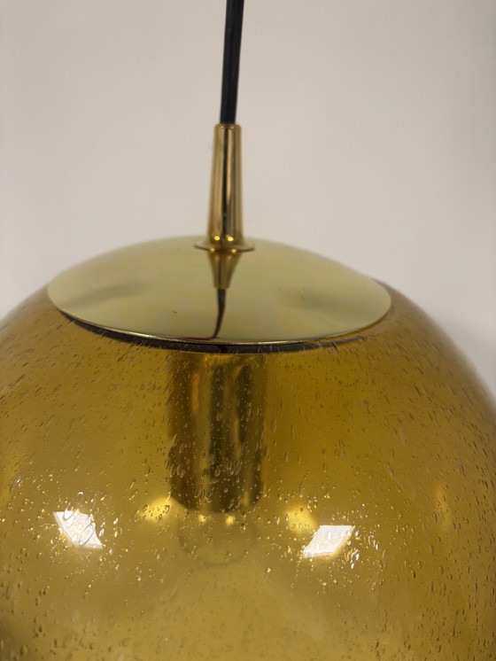 Image 1 of New in box from the 1970s Peill & Putzler glass ball lamp