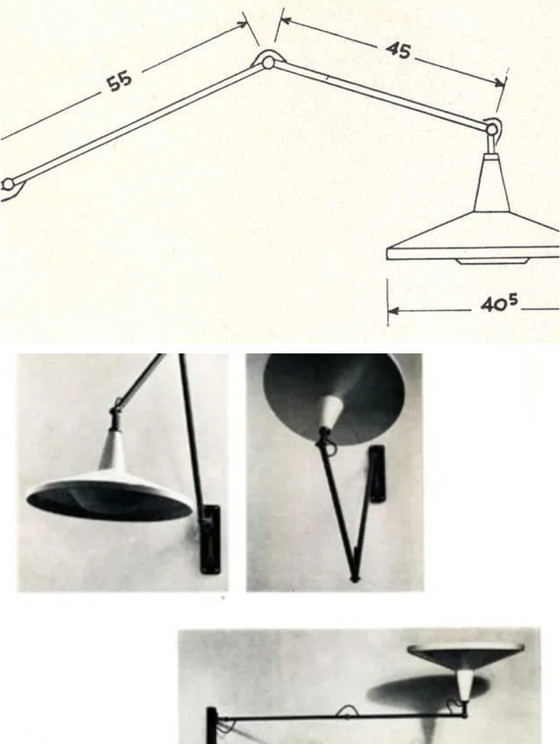 Image 1 of Gispen Panama Wall Lamp