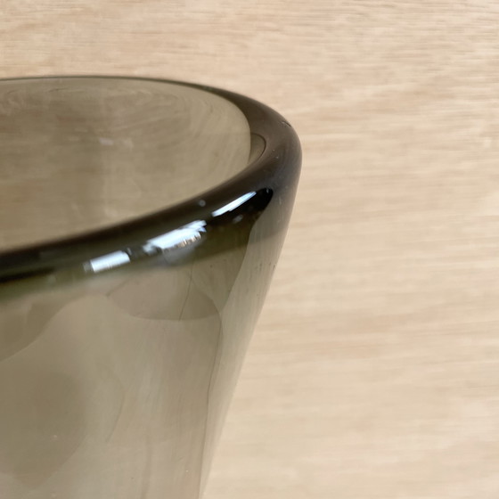 Image 1 of Vaso in vetro Holmegaard - Design danese, vetro vintage colorato