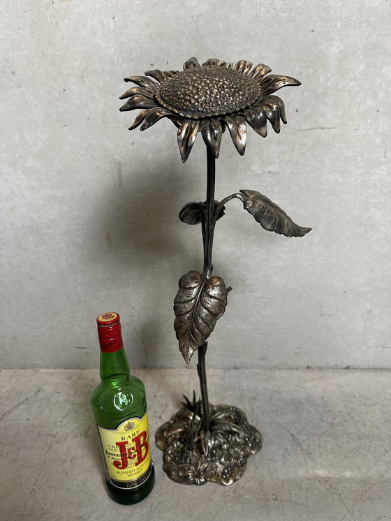 Image 1 of Vintage ‘zonnebloem’ asbak - S. Agudo