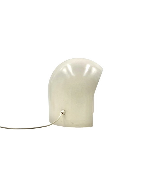 Image 1 of Organic white ceramic table lamp, Italy 1970