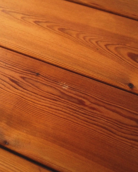 Image 1 of Brutalist coffee table in solid pine wood (larger version)