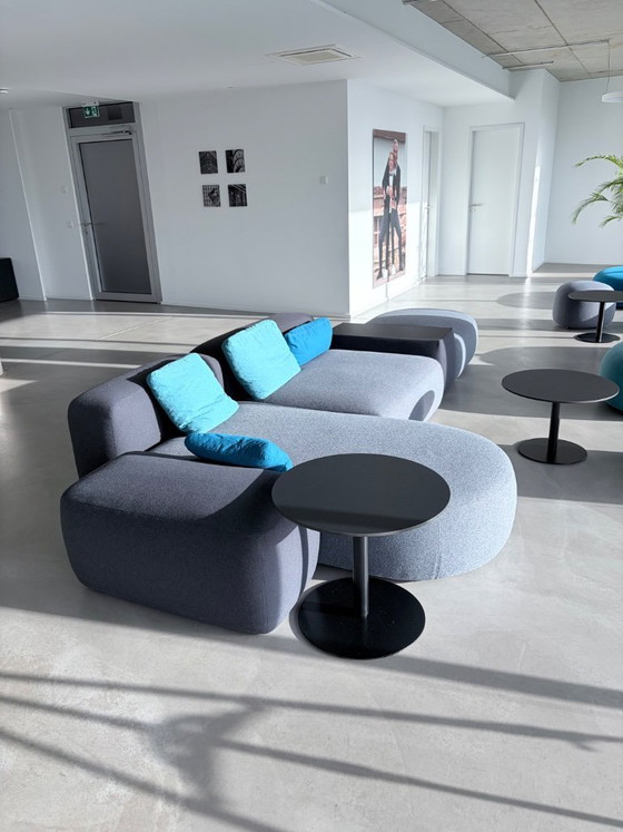 Image 1 of Sofá lounge LaPalma PLUS gris + Mesa LaPalma Brio