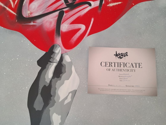 Image 1 of ASKO - Reveal - Artist's painting on card stock