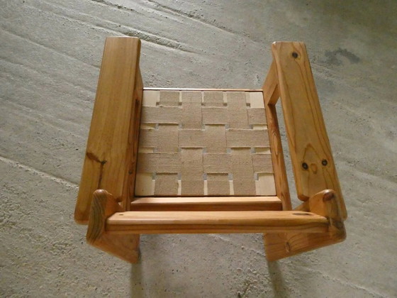 coppia di poltrone in pino, 1970 – Legno, Brutalist (photo 7 of 8)