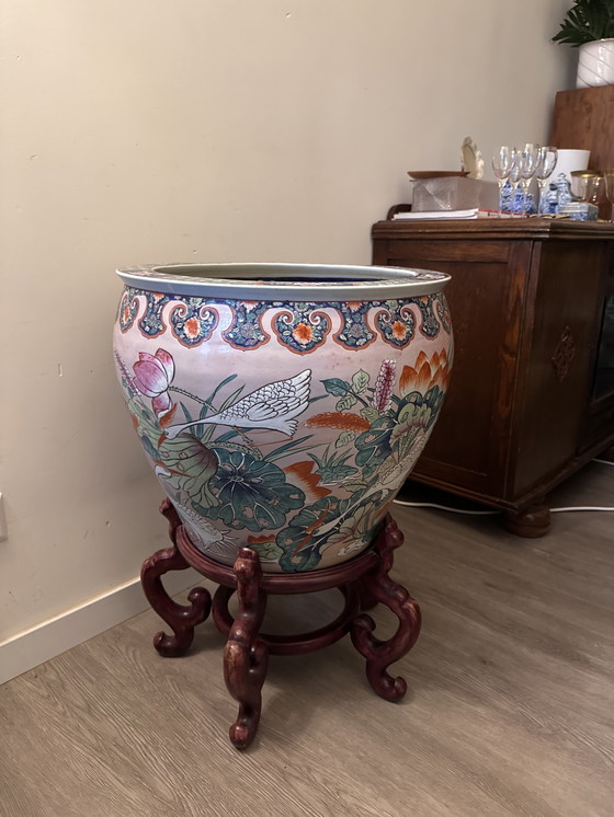 Image 1 of Grand bol chinois en porcelaine