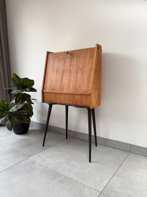 Elegante vintage secretaire van RMB - jaren 1950