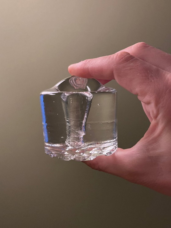 Image 1 of vase soliflore vintage en verre suédois – design scandinave