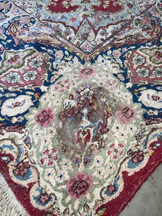 Image 1 of Perzisch Kerman (Kirman) Tapijt,500 × 295 cm,Uniek Vintage Stuk