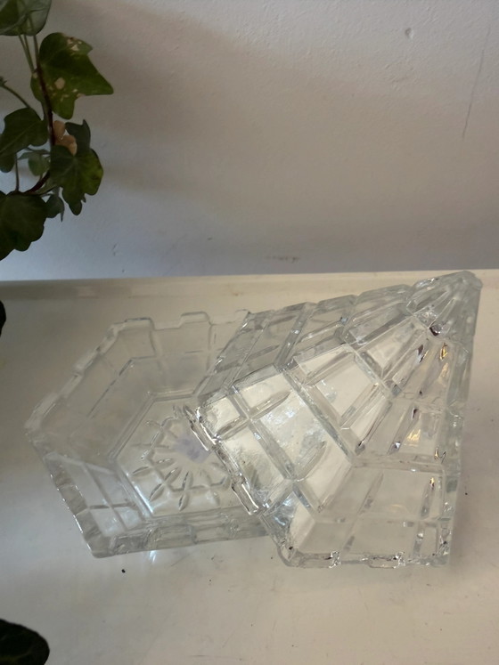 Scatola portaoggetti piramidale Royal Crystal Rock – Accessori da tavola, Glass, Mid Century Modern (photo 2 of 4)
