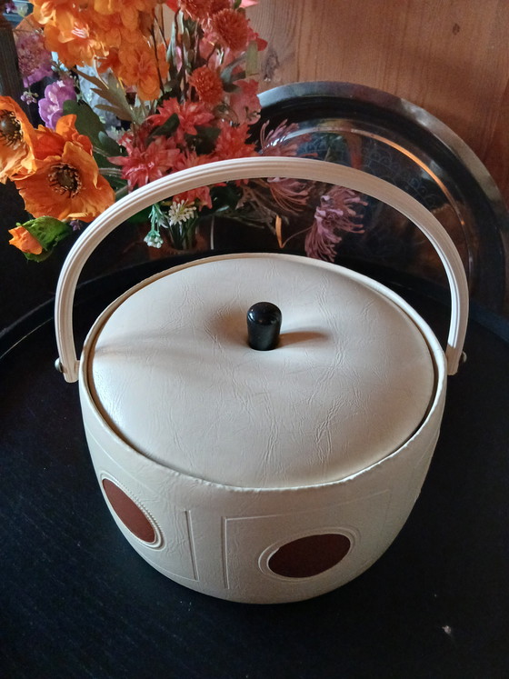 Image 1 of Vintage Space Age sewing box