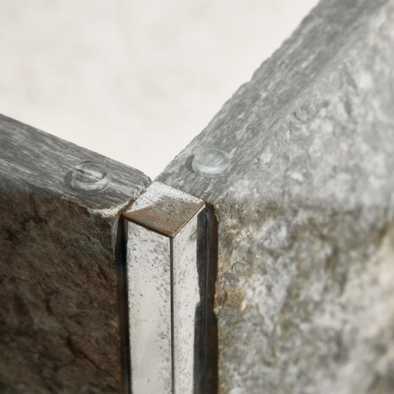MK10339 Consolle in Vetro e Pietra Ardesia – Console, Stone (photo 3 of 11)