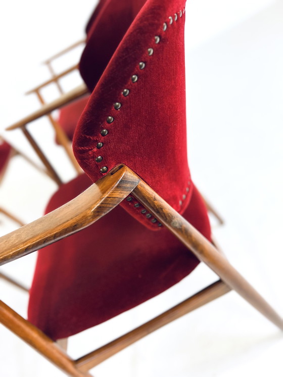 Image 1 of 4x Vintage Eetkamerstoel Spahn Stadlohn, Jaren ‘60