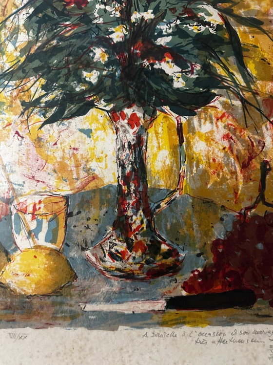 Bertoldot Taubert (italienisch/französisch 1915–1974) – Stillleben Nr. 7/20 – 79 × 63 cm (photo 9 of 14)