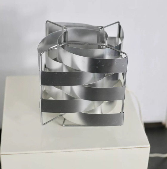 Image 1 of Metalen lamp, jaren 70