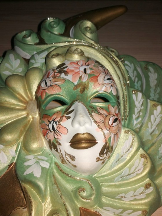 Image 1 of Vintage Venezianische Dekorative Maske