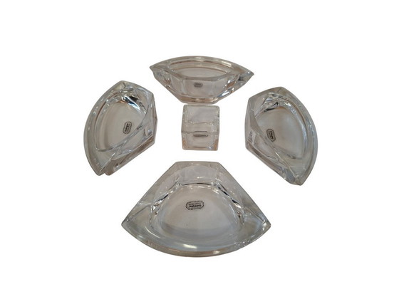 Image 1 of Gottinghen Antipasto Tray in Fine 24% Lead Crystal – Vintage Made in Italy