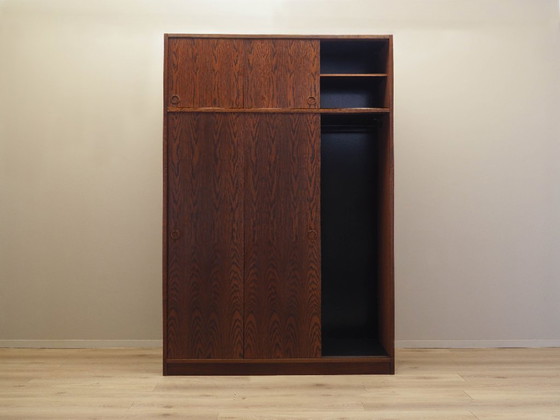 Image 1 of Oak wardrobe, Danish design, 1970s, manufactured by Tage Mogensen