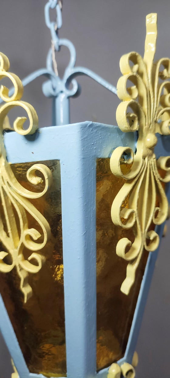 Image 1 of Deckenlampe oder Laterne, Spanien, 1980er Jahre