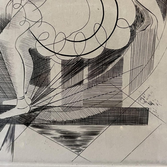 René Mels (Meulemans), Compositions, Gravures, 1945, Lot de 2 – Tirages d'art (photo 6 of 13)