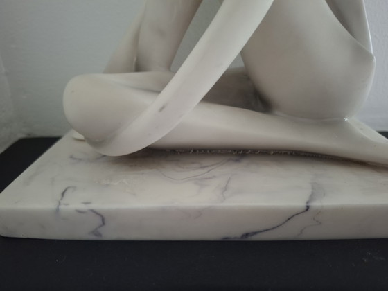 Image 1 of Art Deco Sculpture – Stylized Nude – 1920s