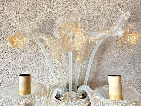 Grande applique murale vintage en Murano – Appliques murales (photo 12 of 14)