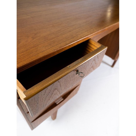 Image 1 of Vintage teak desk Denmark 1960s