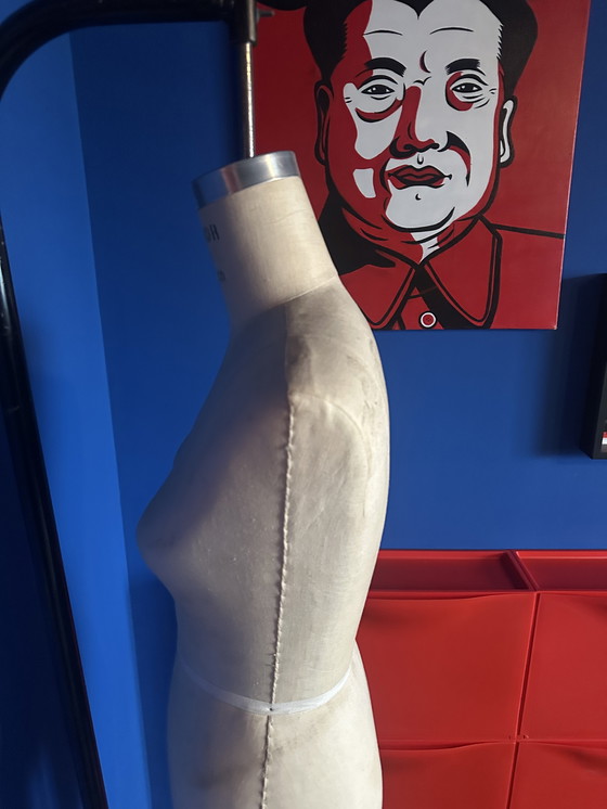 Image 1 of Vintage professionele dress form / paspop – Superior Model Forms Co (USA) – Model 1999