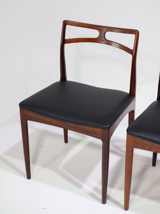 Image 1 of 6x Johannes Andersen 94 Esszimmerstühle aus Palisander