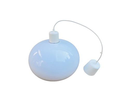 Vintage kunststof hanglamp mushroom lamp Dijkstra stijl