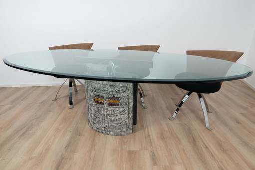 Juego de comedor Giorgio Saporiti