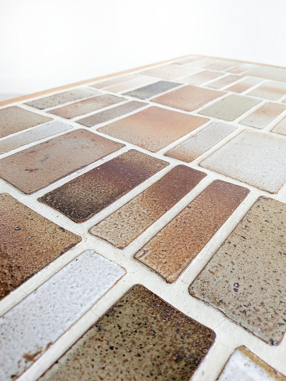 Image 1 of Tavolino da caffè in ceramica di Maison Regain, anni '70