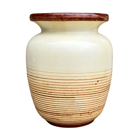 Image 1 of Vaso in ceramica VEB Haldensleben, Germania, anni 1950.