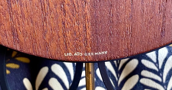 Image 1 of Junghans Ato Mat wandklok jaren 60 Mid Century