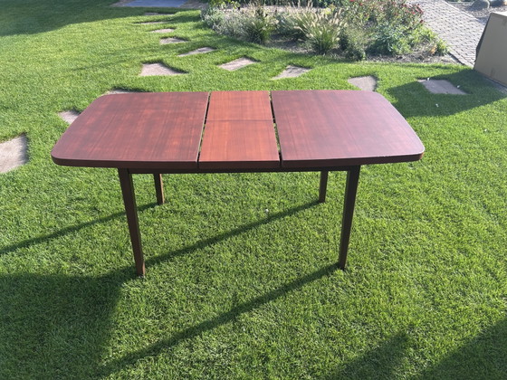 Table de Salle à Manger Extensible Vintage Années 60 – Tables de salle à manger, Wood (photo 2 of 8)