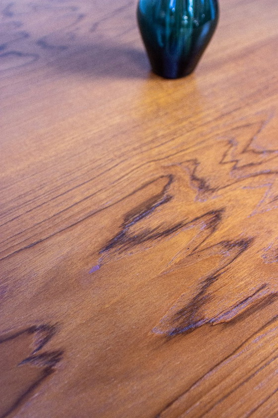 Vintage teak dining table Sigh & Søn, square, extendable, Danish design, 1960s – Wood (photo 8 of 17)