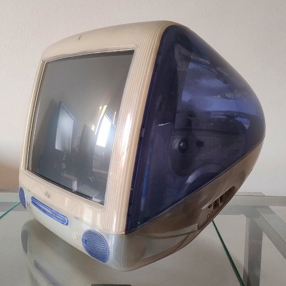 Image 1 of 2000 Apple iMac G3/350 "Slot-Loading" - Indigo Edition. Designed by Jony Ive