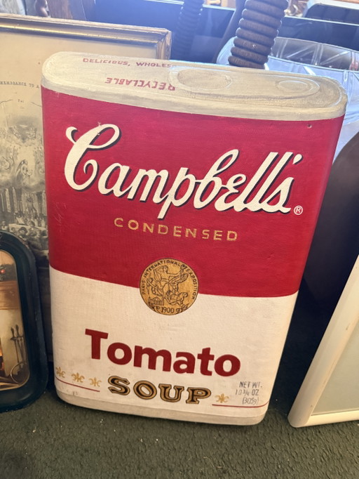 3D artwork Gary Polonsky - "Campbell's Tomato Soap" (Pop Art Style)