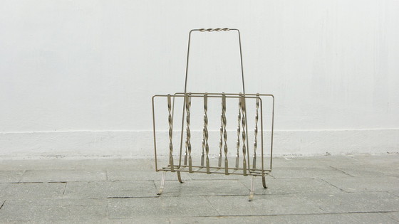 Image 1 of Vintage tijdschriftenrek